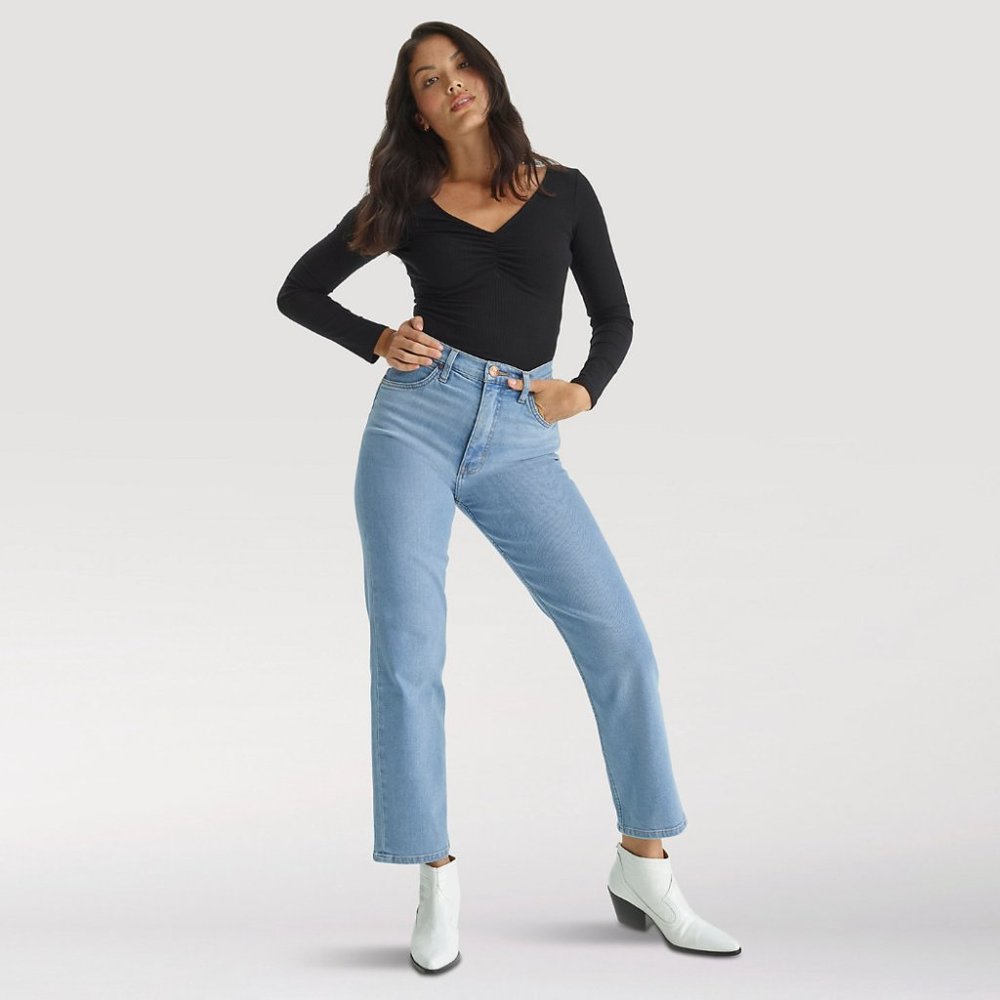 Wrangler High Rise Heritage Fit Jeans